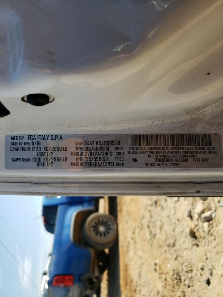 2017 Ram Promaster City Slt VIN: ZFBERFBBXH6E65610 Lot: 81589755