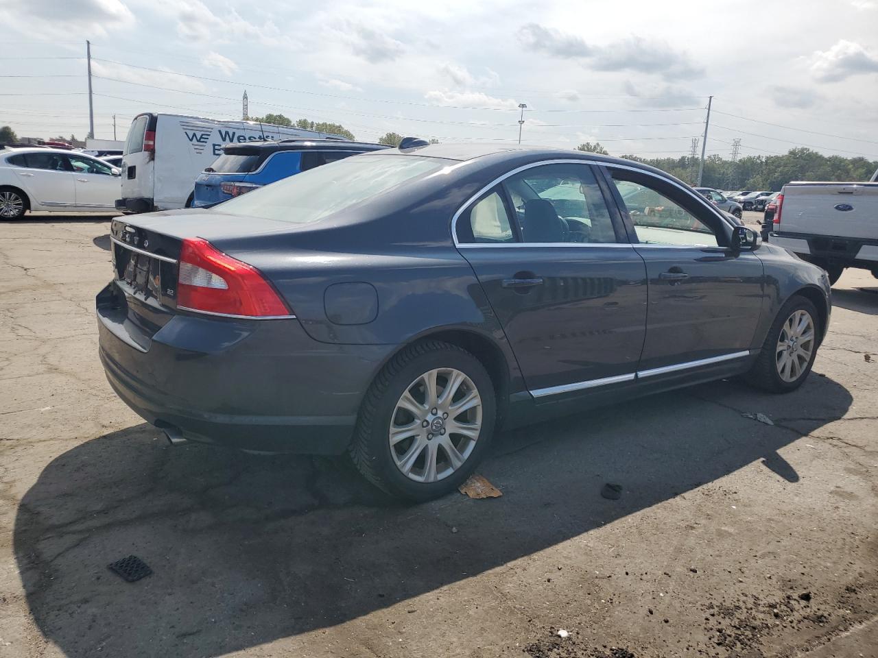 2010 Volvo S80 3.2 grey null gas YV1982AS8A1122574 photo #4