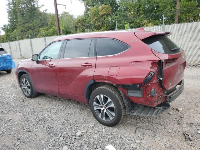  TOYOTA HIGHLANDER 2022 Красный