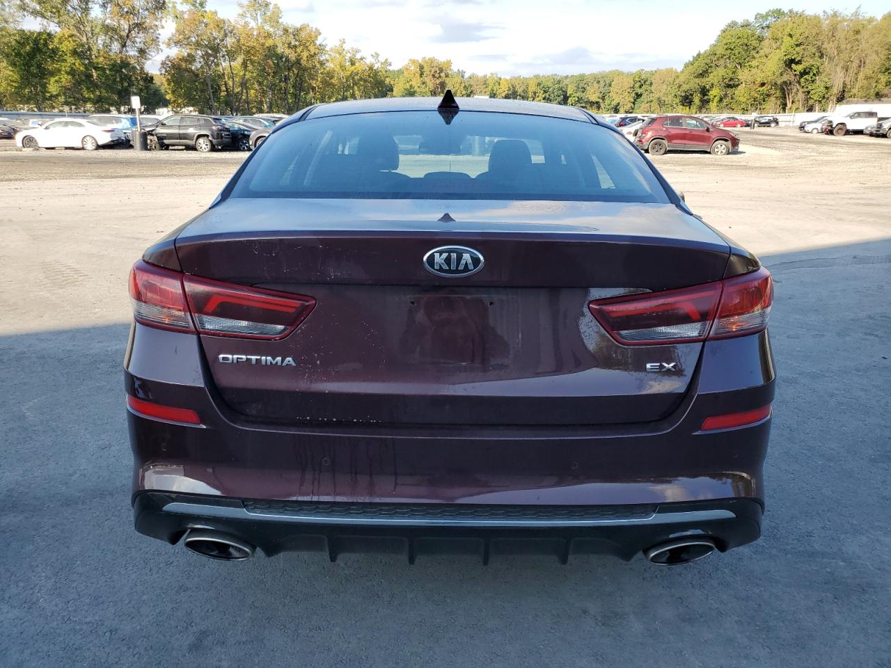 2019 Kia Optima Ex VIN: 5XXGU4L13KG296020 Lot: 81401815