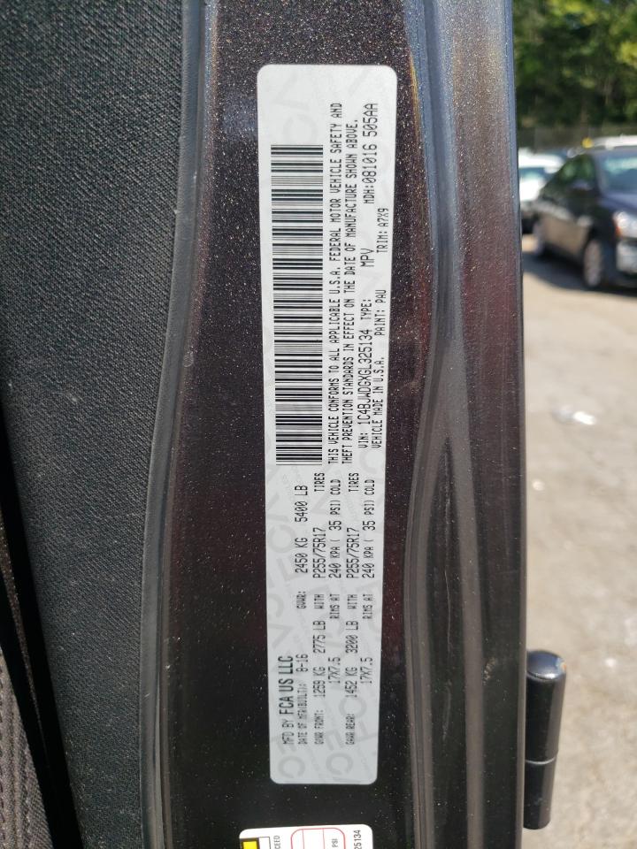 2016 Jeep Wrangler Unlimited Sport VIN: 1C4BJWDGXGL325134 Lot: 80110015