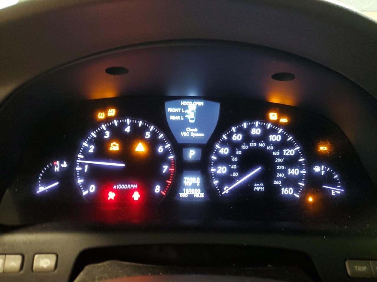 2008 Lexus Ls 460 VIN: JTHBL46F485060704 Lot: 80380675