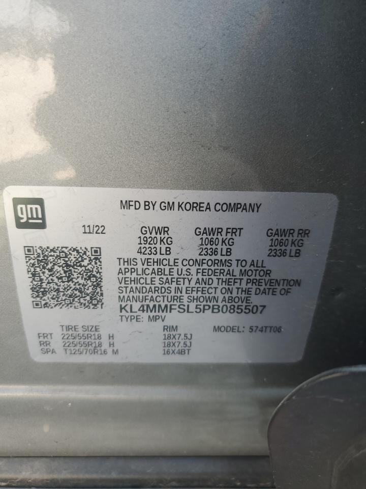 2023 Buick Encore Gx Essence VIN: KL4MMFSL5PB085507 Lot: 80257565
