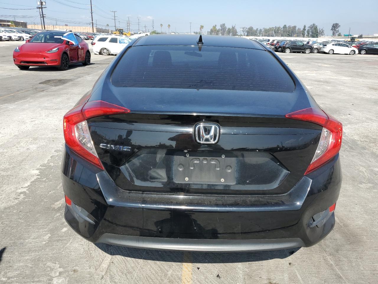 2018 Honda Civic Ex VIN: 19XFC2F76JE200455 Lot: 84056105