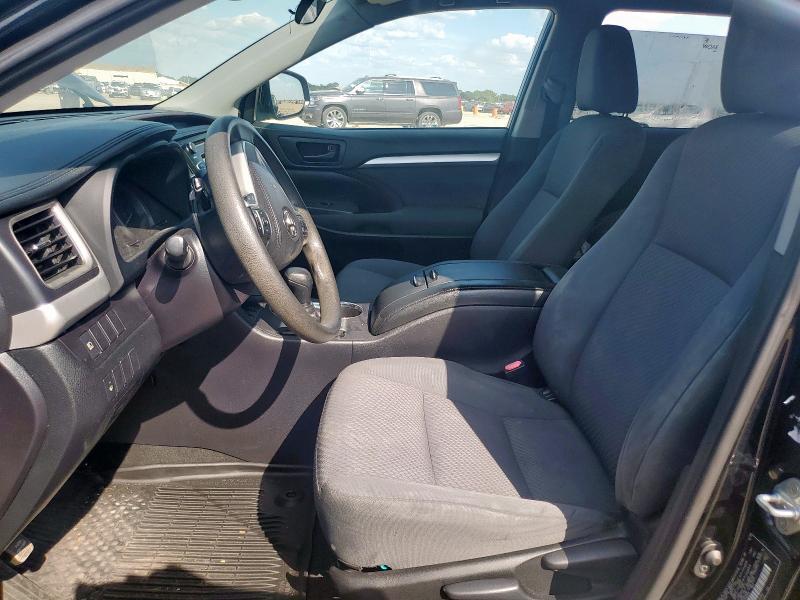  TOYOTA HIGHLANDER 2019 Черный
