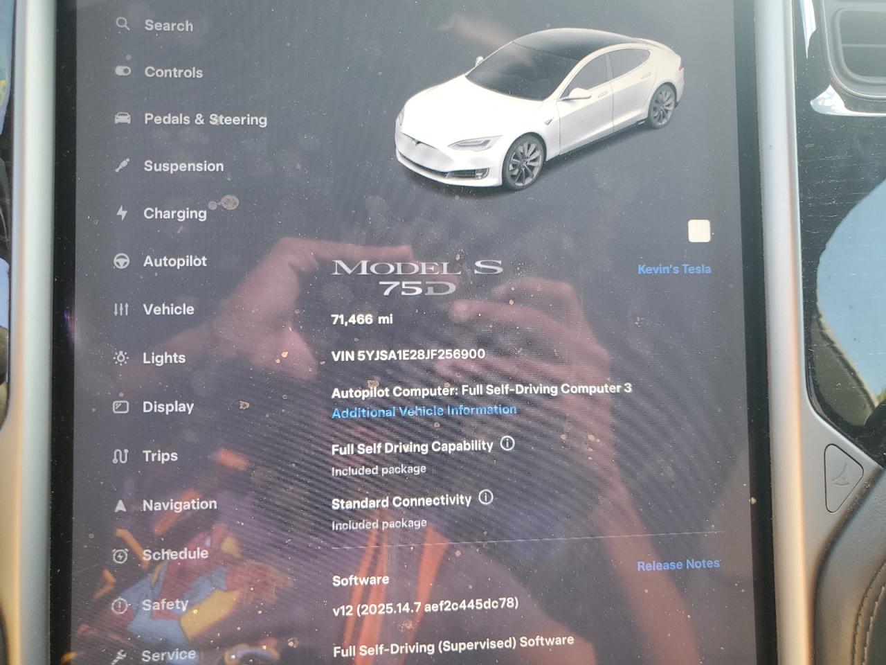 2018 Tesla Model S VIN: 5YJSA1E28JF256900 Lot: 81492995