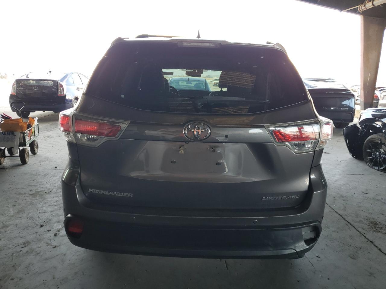 2015 Toyota Highlander Limited VIN: 5TDDKRFH5FS210080 Lot: 80344775