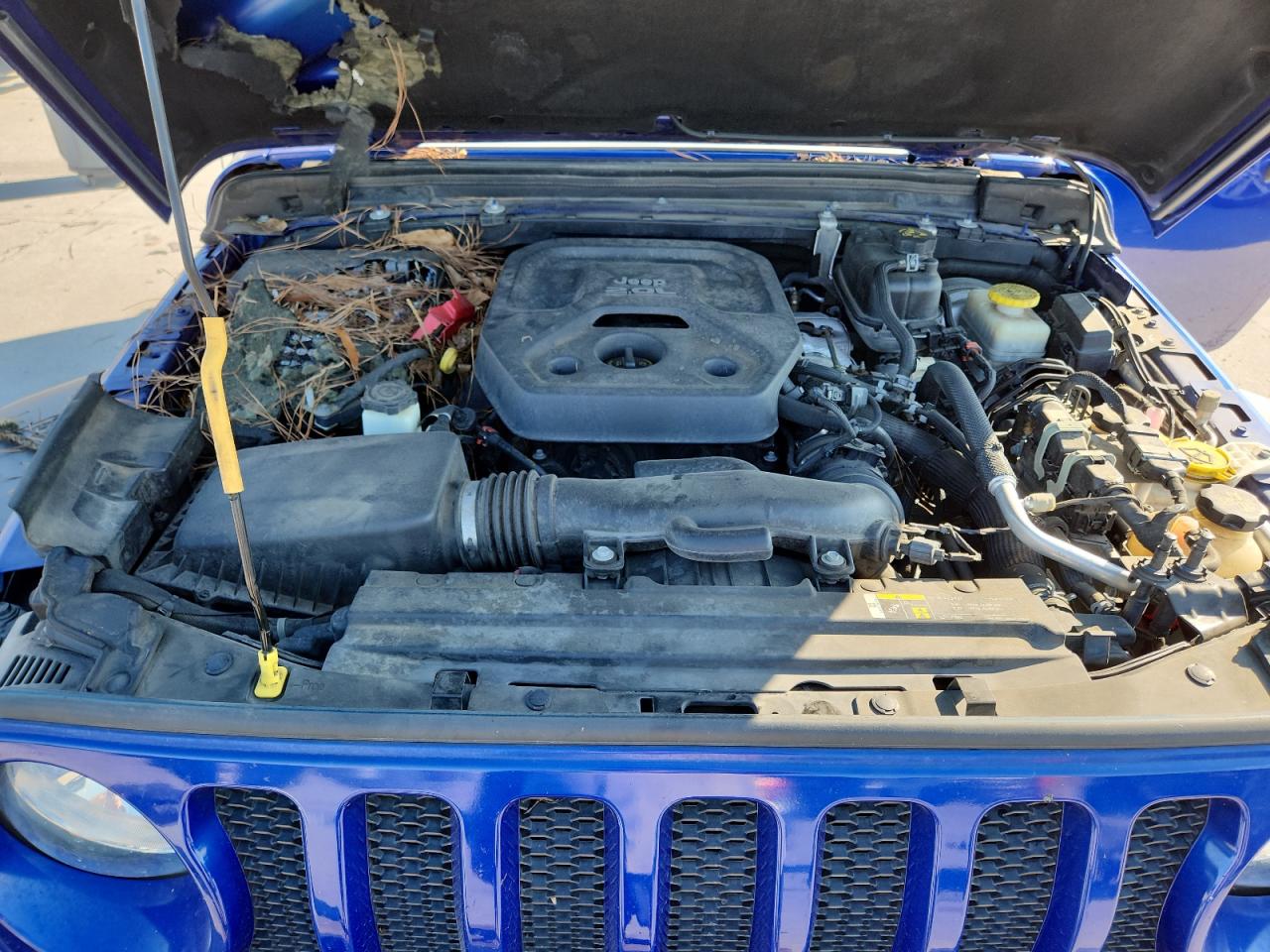 2018 Jeep Wrangler Unlimited Sport VIN: 1C4HJXDN5JW197194 Lot: 80848565