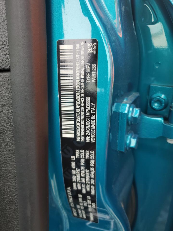 2021 Jeep Renegade Trailhawk VIN: ZACNJDC11MPM36660 Lot: 81290225