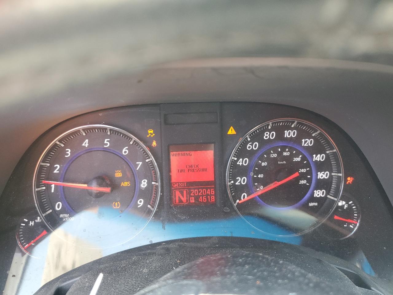 2011 Infiniti Fx35 VIN: JN8AS1MU3BM110994 Lot: 80080335