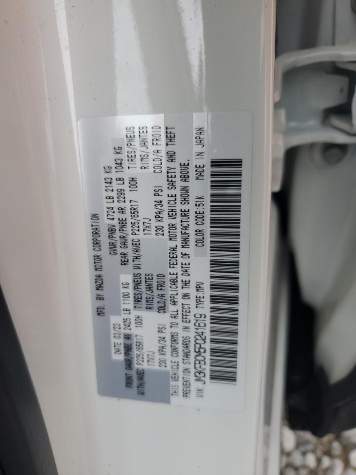 2023 Mazda Cx-5 Preferred VIN: JM3KFBCM5P0241619 Lot: 81674945