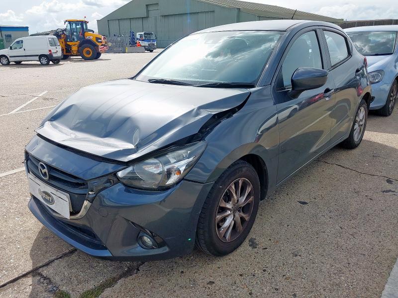 2016 MAZDA 2 SE-L NAV  for sale at Copart NEWBURY