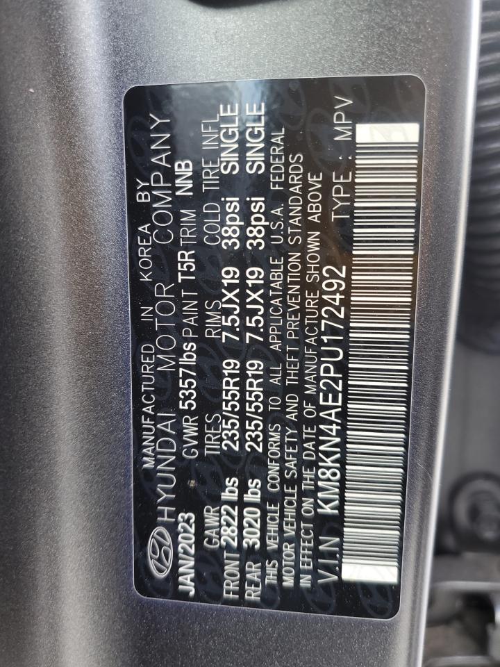 2023 Hyundai Ioniq 5 Sel VIN: KM8KN4AE2PU172492 Lot: 71029445