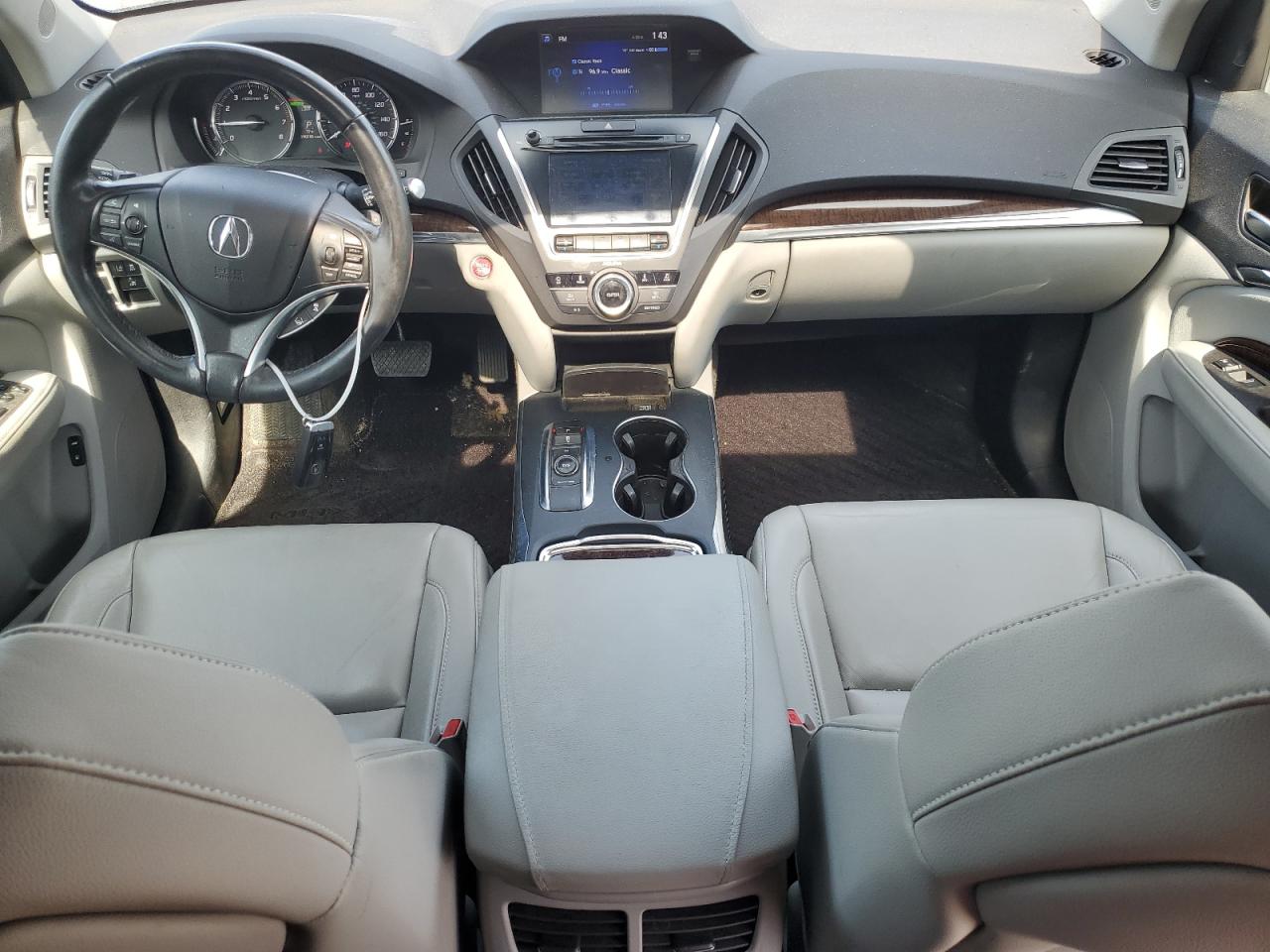 2017 Acura Mdx Technology VIN: 5FRYD4H54HB020424 Lot: 71838935