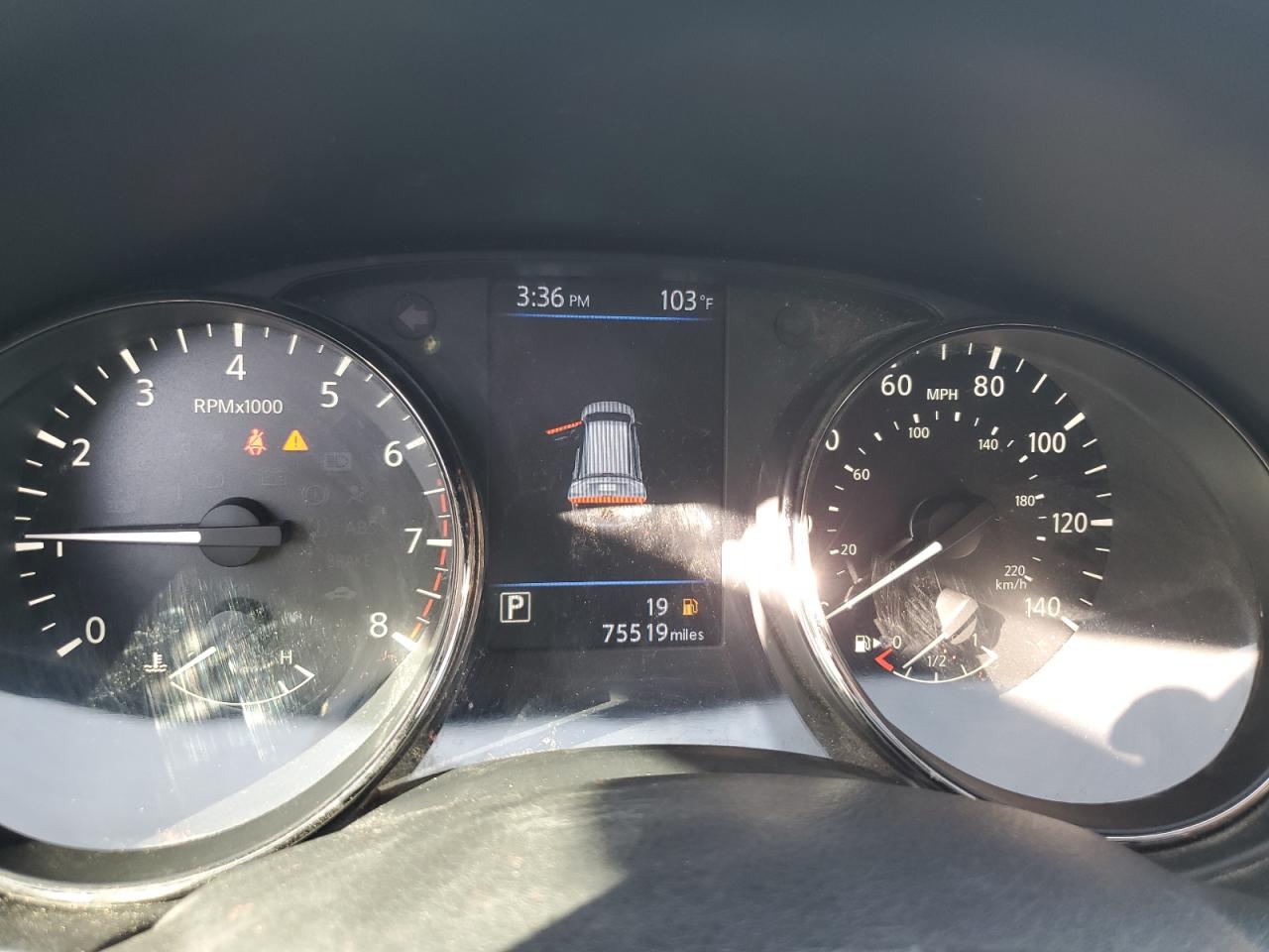 2019 Nissan Rogue S VIN: JN8AT2MT9KW266116 Lot: 80929375