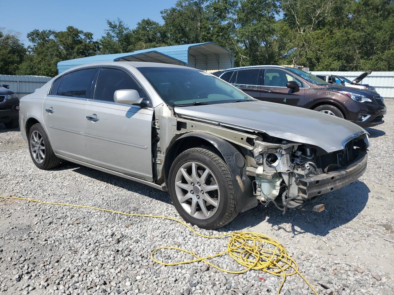 1G4HD57297U199530 BUICK LUCERNE 2007 SILVER Photo 4