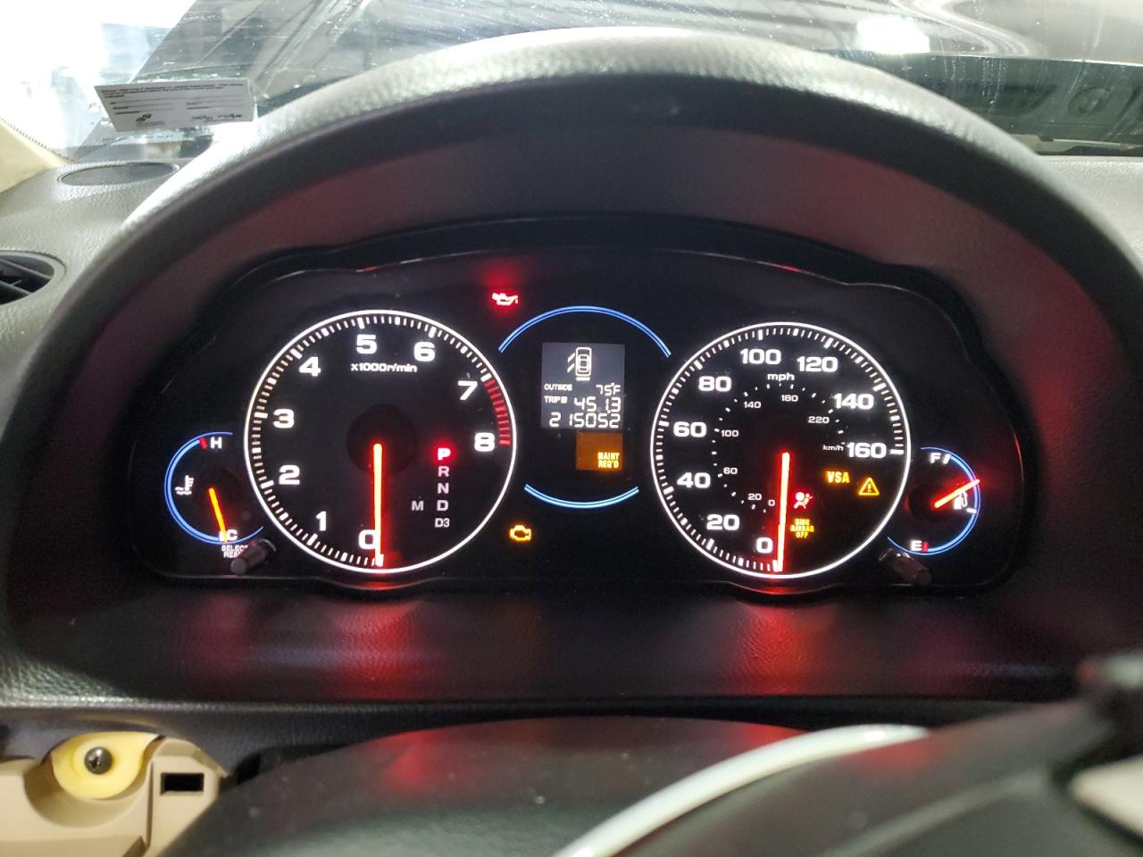 2005 Acura Tsx VIN: JH4CL96955C023115 Lot: 84296655