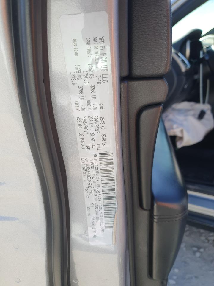 2016 Jeep Grand Cherokee Laredo VIN: 1C4RJFAG8GC449986 Lot: 71790845