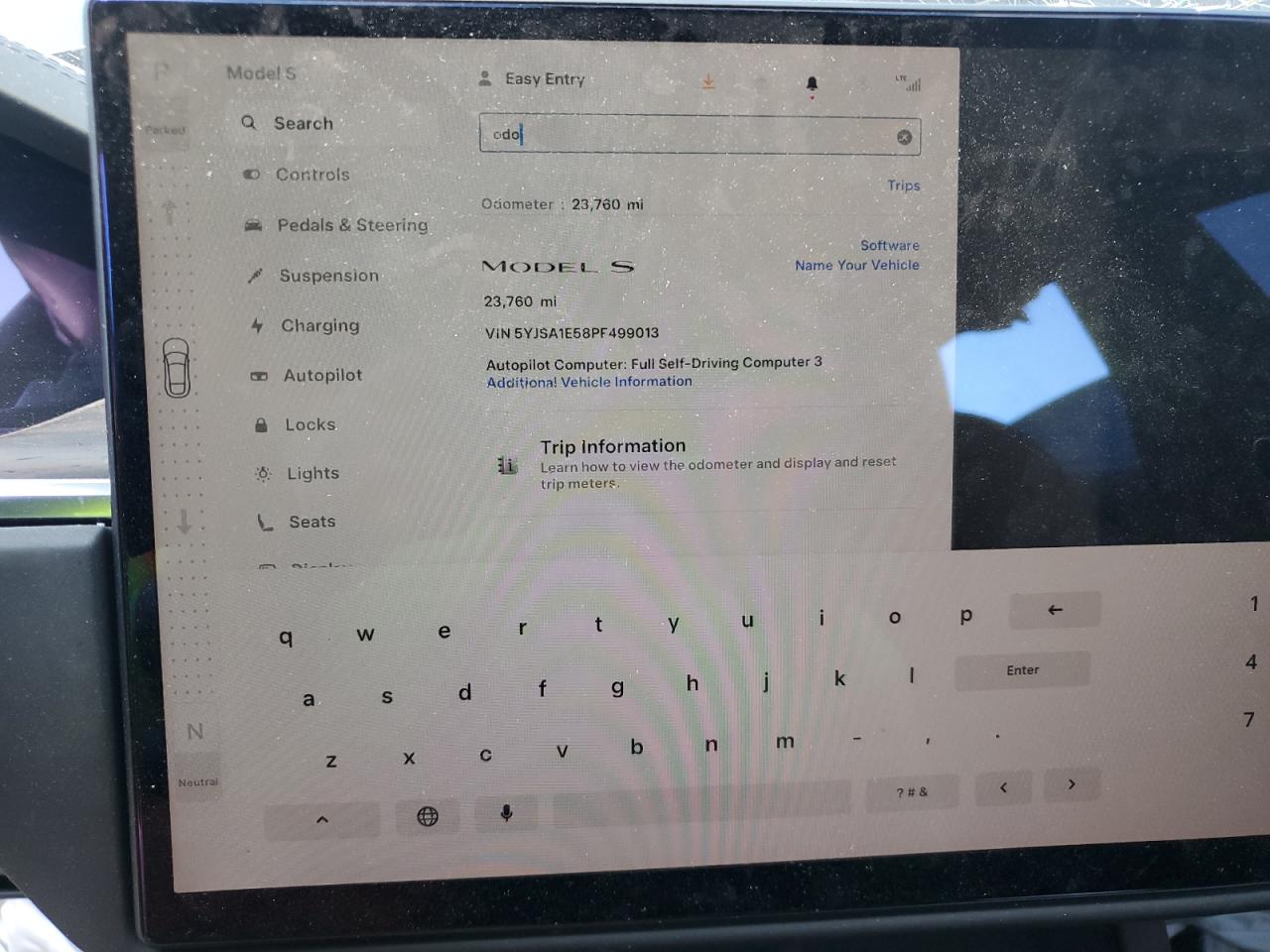 2023 Tesla Model S VIN: 5YJSA1E58PF499013 Lot: 70784615