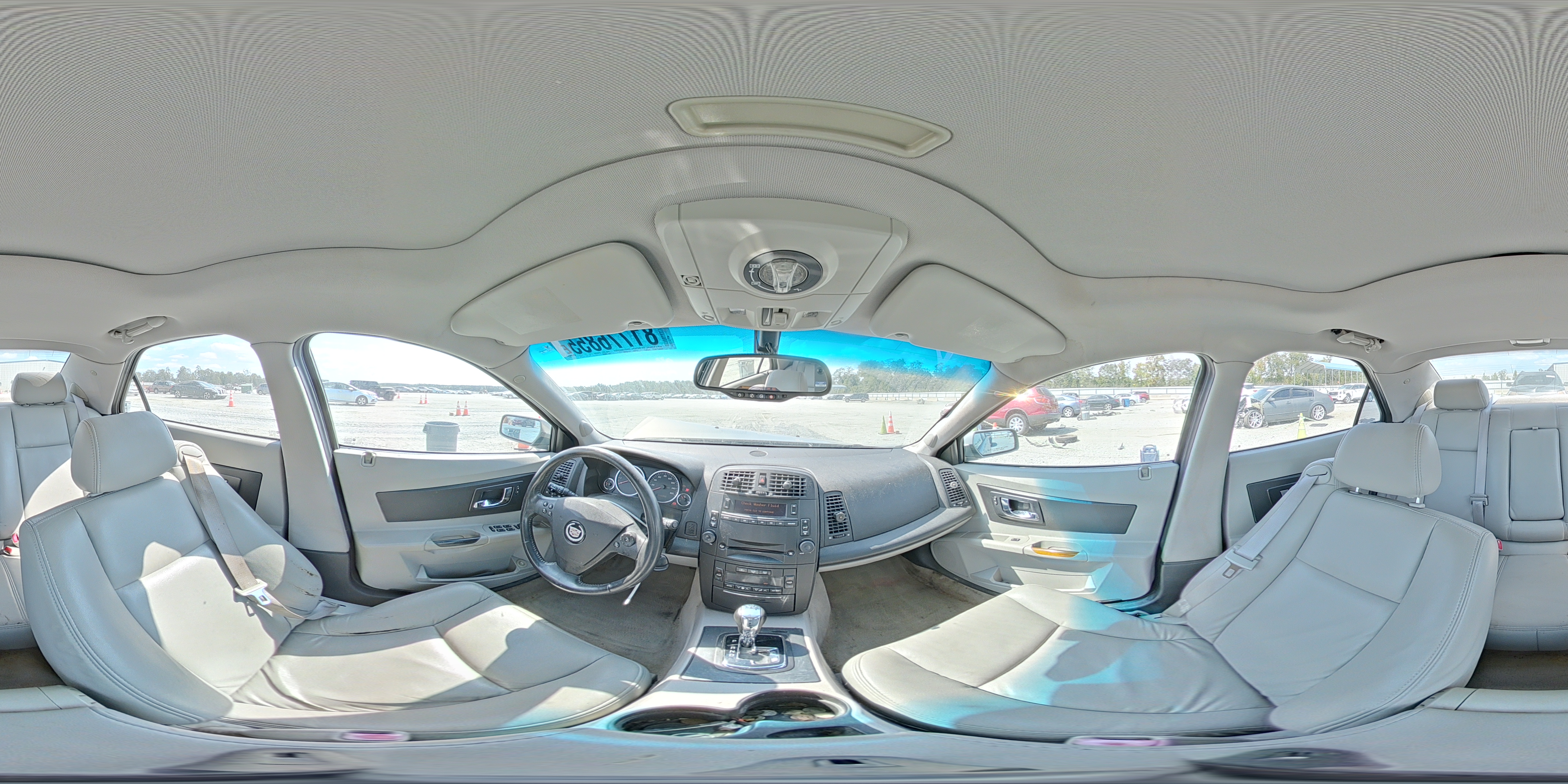 2007 Cadillac Cts VIN: 1G6DM57T970196083 Lot: 81776855