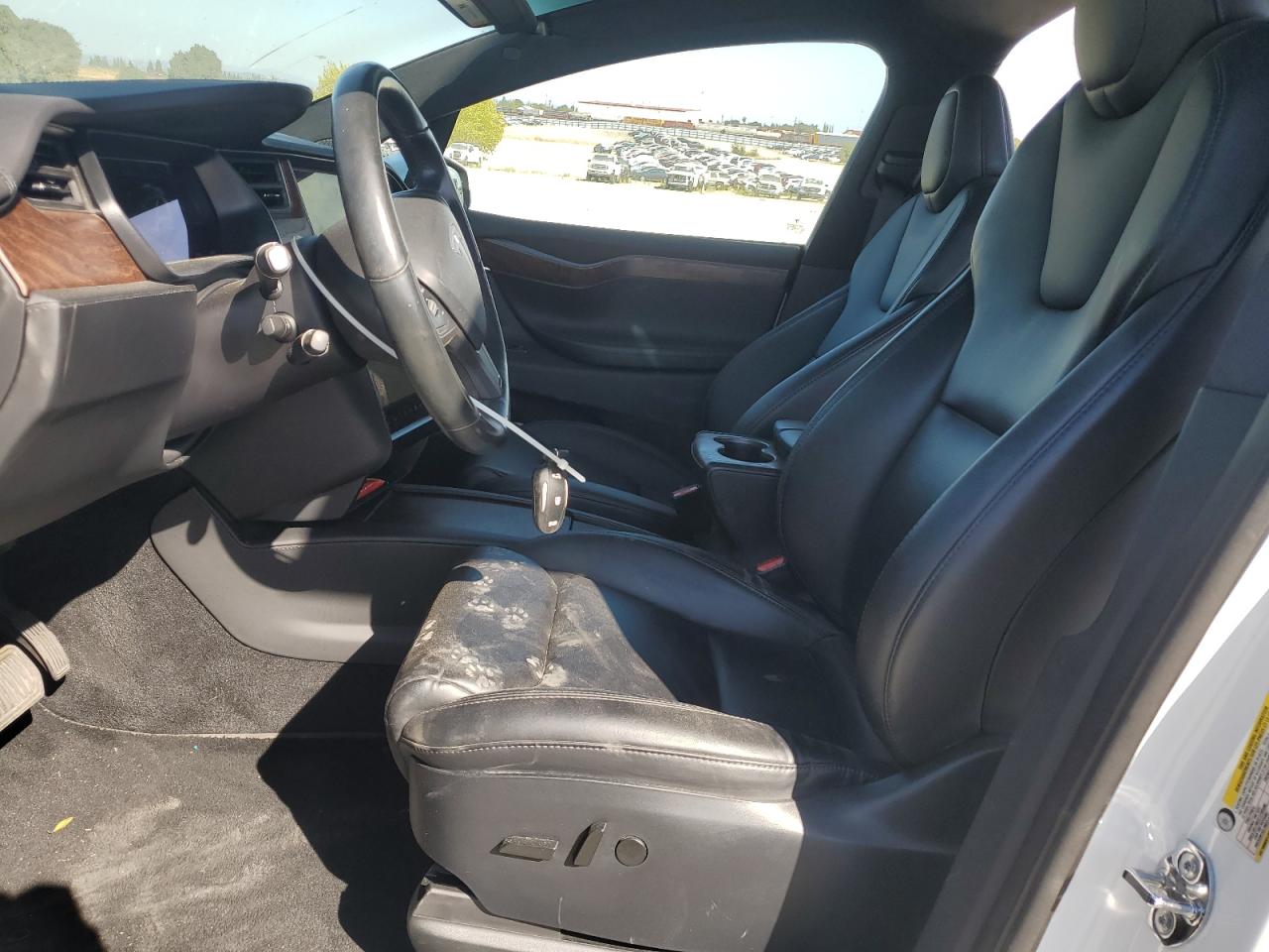 2021 Tesla Model X VIN: 5YJXCBE2XMF319604 Lot: 81115545