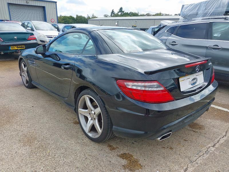 2015 MERCEDES-BENZ SLK350 AMG SPORT BLUE-CIE 