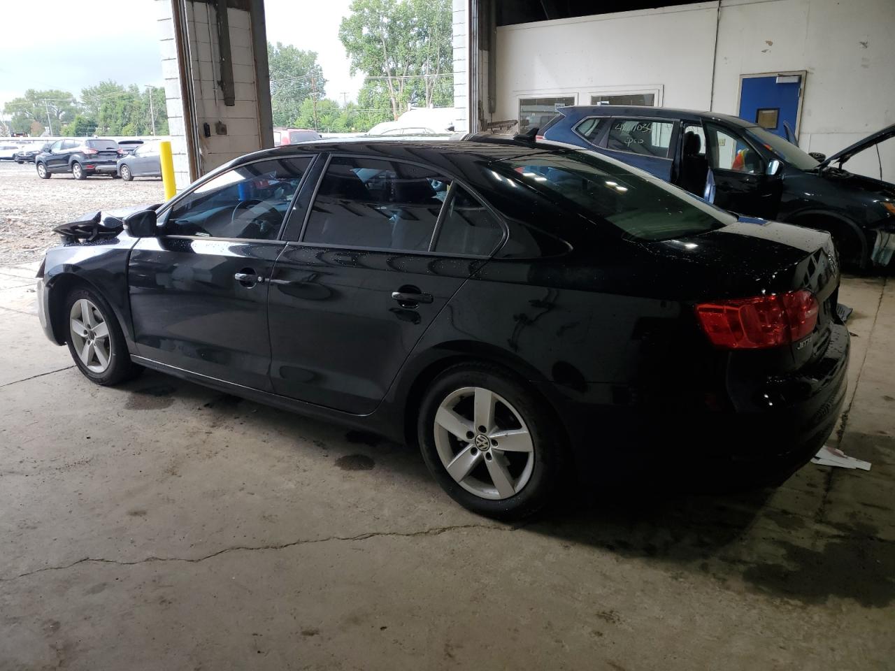 2012 Volkswagen Jetta Tdi black null diesel 3VWLL7AJ4CM386828 photo #3