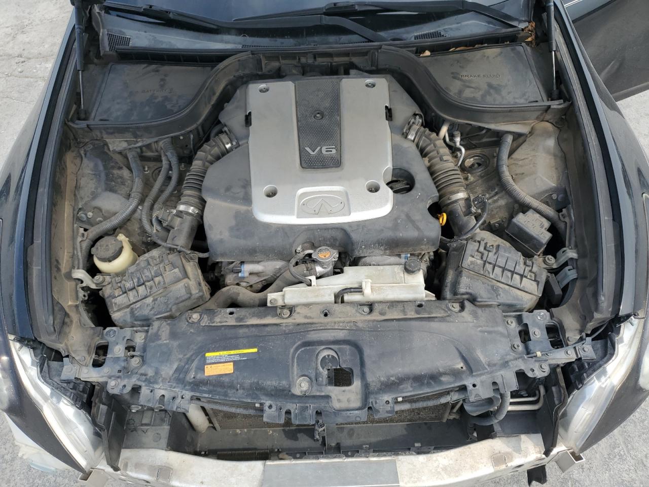 2012 Infiniti G25 VIN: JN1DV6ARXCM861530 Lot: 71050495