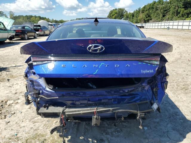  HYUNDAI ELANTRA 2021 Синий