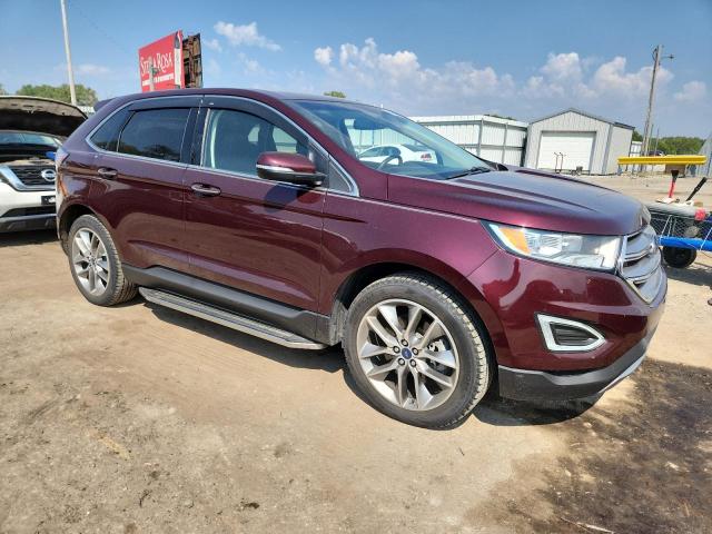  FORD EDGE 2017 Burgundy