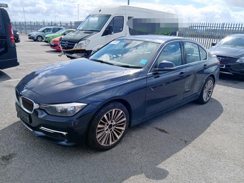 2014 BMW 318D LUXURY AUTO  for sale at Copart CHESTER