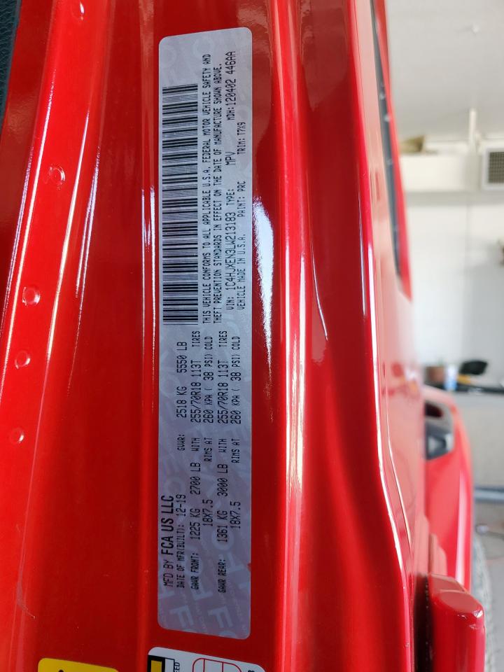 2020 Jeep Wrangler Unlimited Sahara VIN: 1C4HJXEN3LW213183 Lot: 80379155