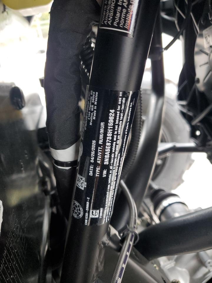 2025 Polaris Rzr Trail Sport VIN: 3NSA5E873SH159624 Lot: 82046185
