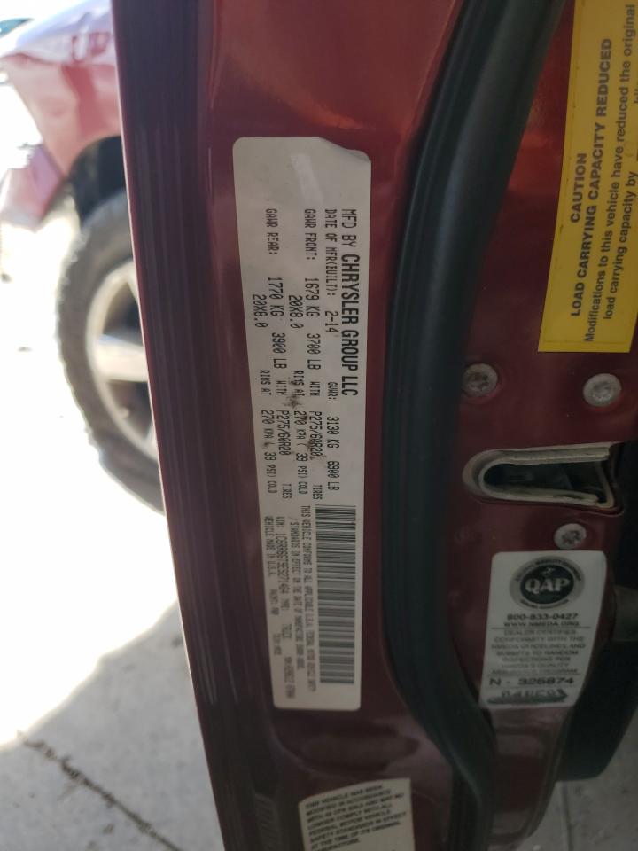 2014 Ram 1500 Slt VIN: 1C6RR6GT9ES271464 Lot: 84388615