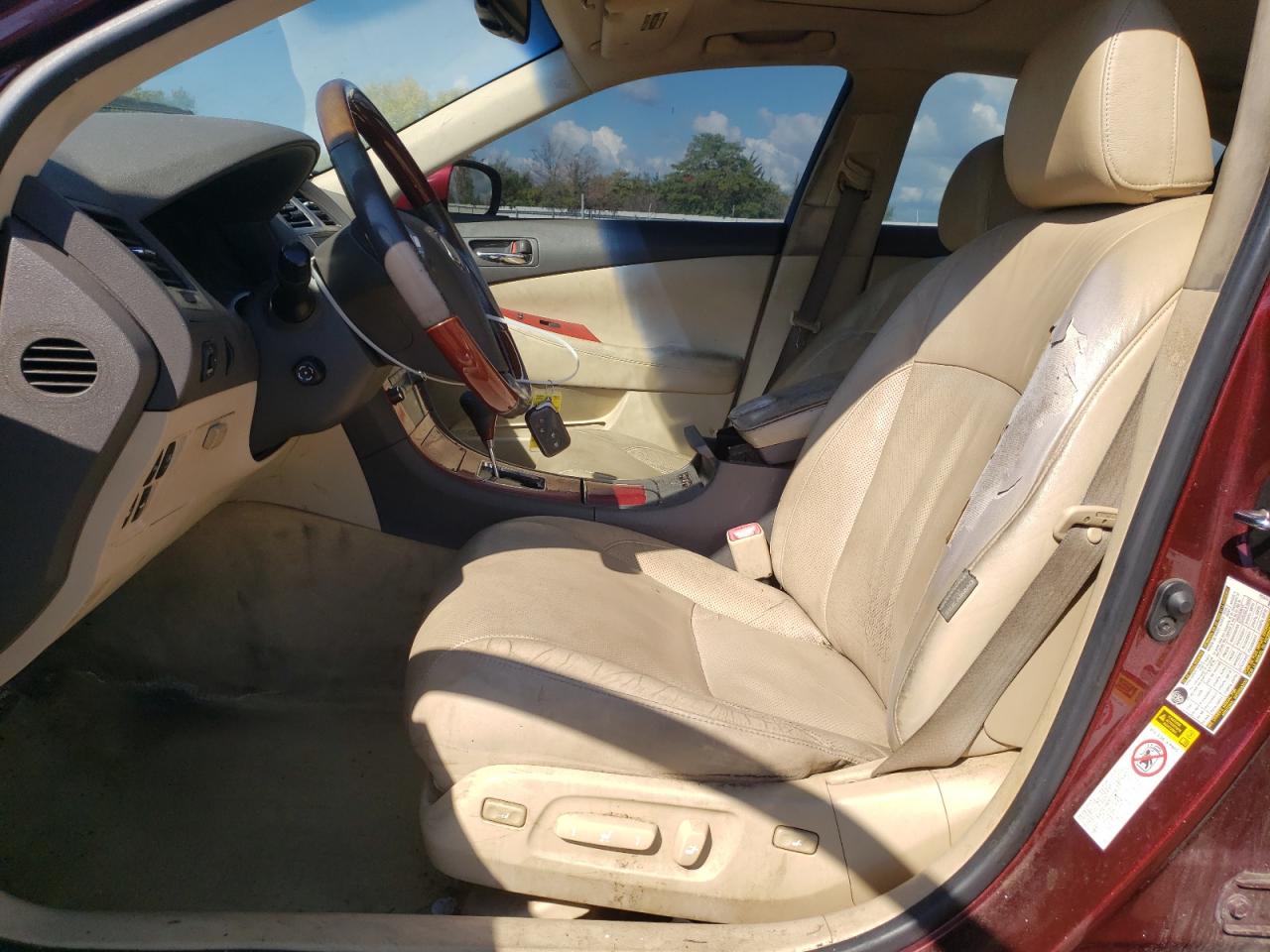 2008 Lexus Es 350 VIN: JTHBJ46G882259240 Lot: 71620005