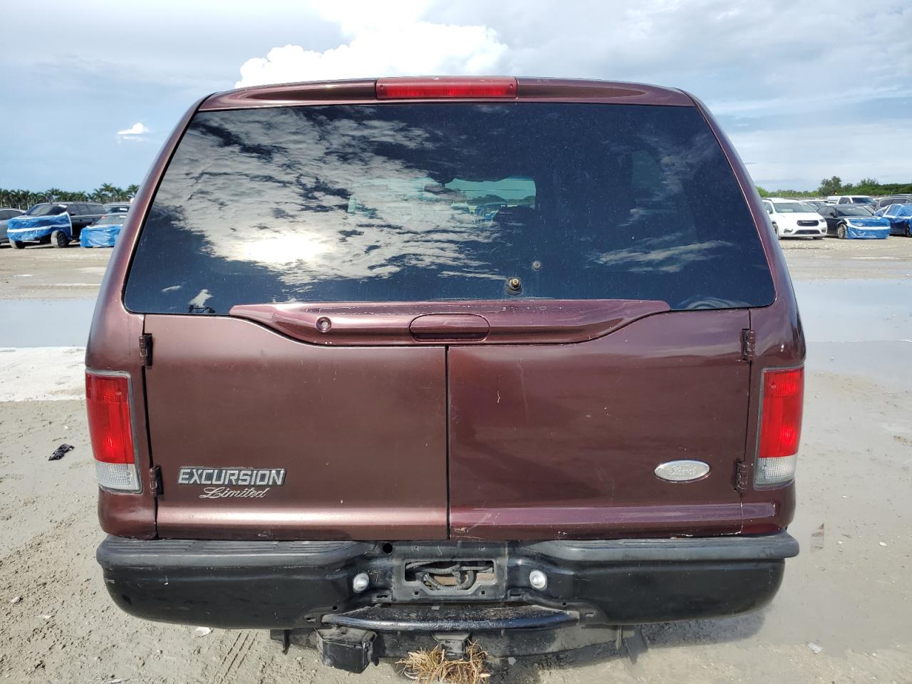 2001 Ford Excursion Limited VIN: 1FMNU42S61EA09186 Lot: 81574455