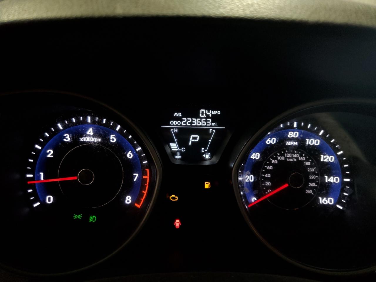 2012 Hyundai Elantra Gls VIN: 5NPDH4AE6CH103040 Lot: 80030135