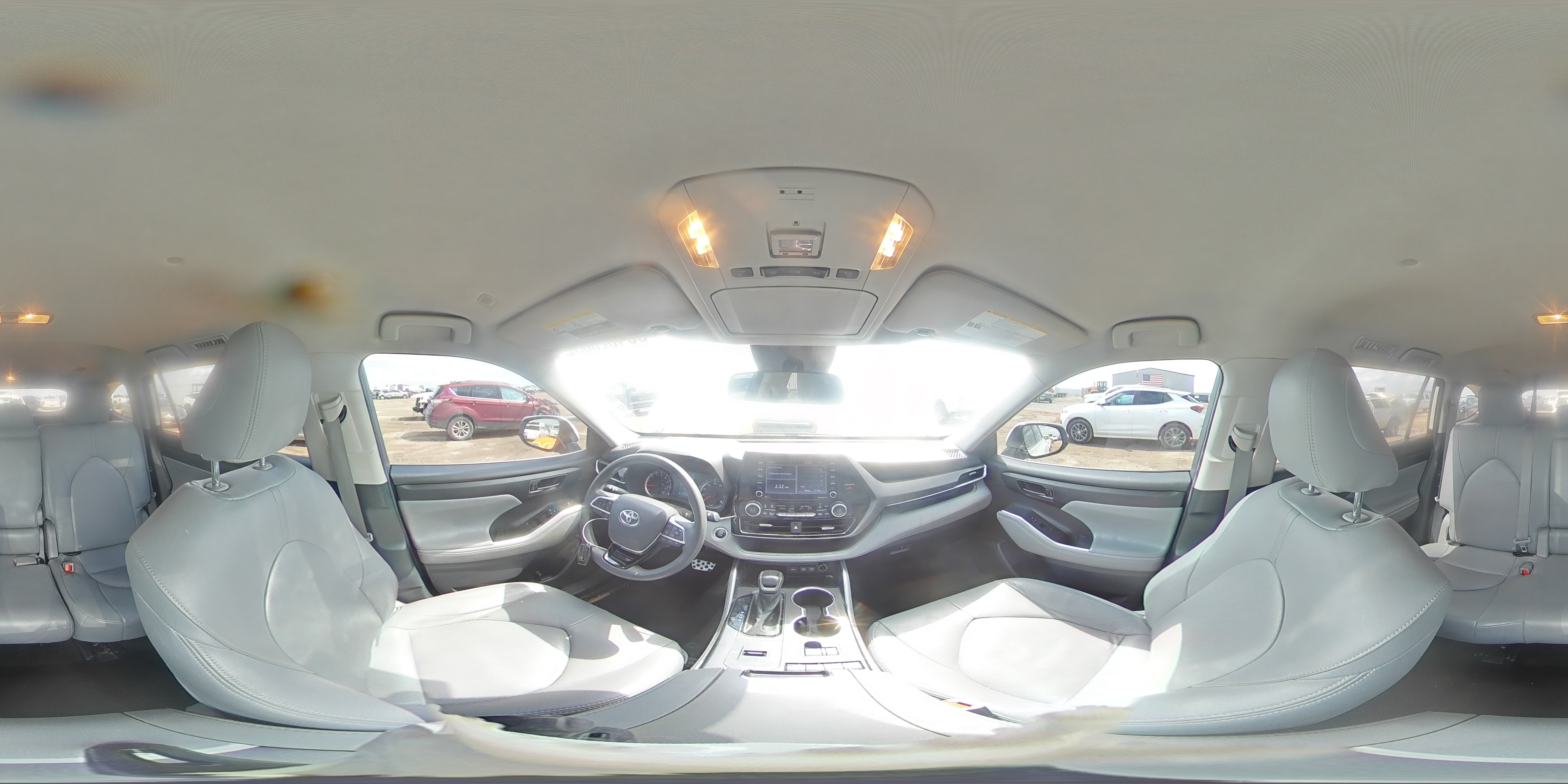 2021 Toyota Highlander L VIN: 5TDCZRAH8MS527573 Lot: 80402865