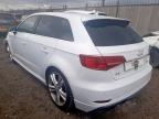 2017 AUDI A3 S LINE TFSI S-A  for sale at Copart WOLVERHAMPTON