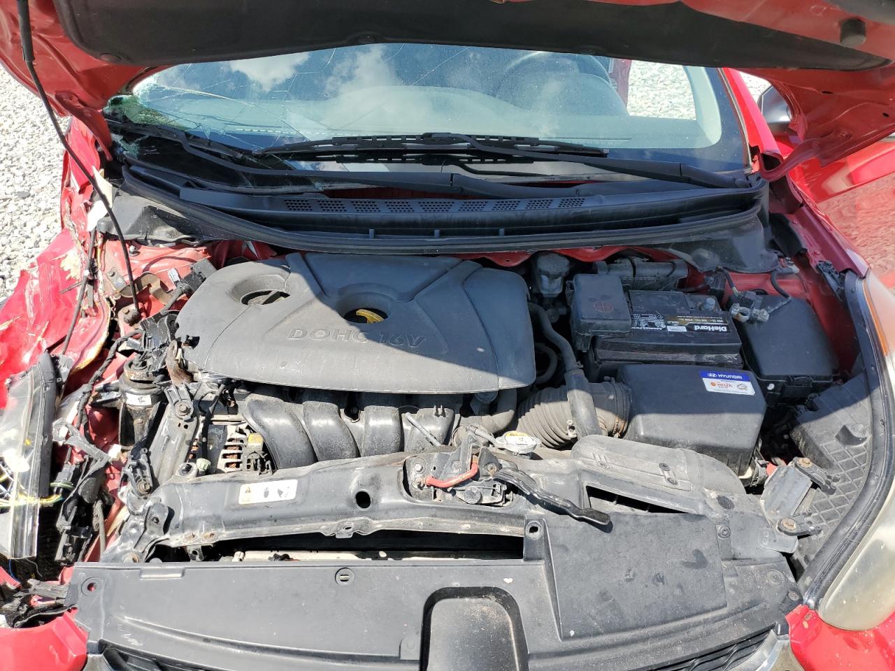 2013 Hyundai Elantra Coupe Gs VIN: KMHDH6AE7DU019520 Lot: 71251455