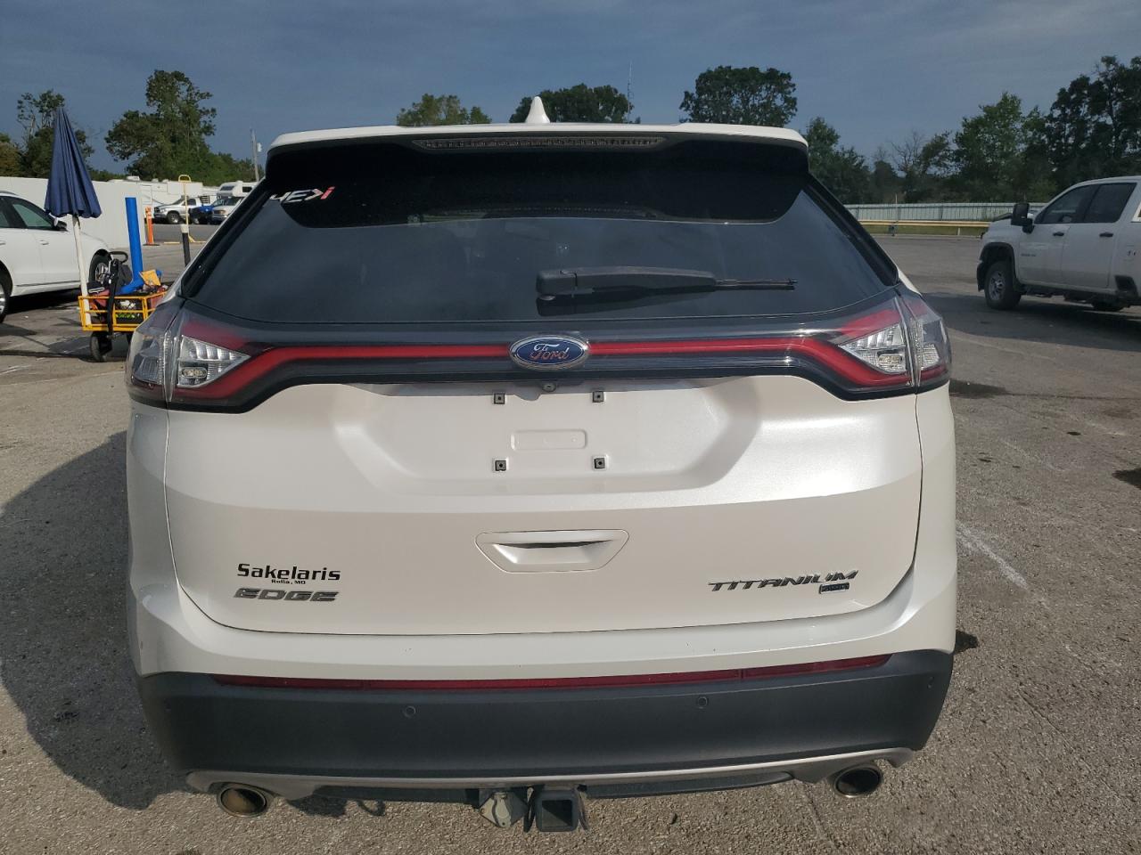 2017 Ford Edge Titanium VIN: 2FMPK4K8XHBC63587 Lot: 80674875