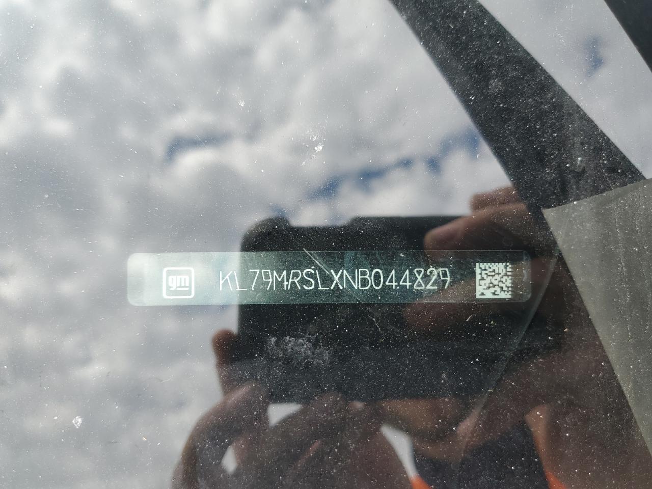 2022 Chevrolet Trailblazer Lt VIN: KL79MRSLXNB044829 Lot: 81079805