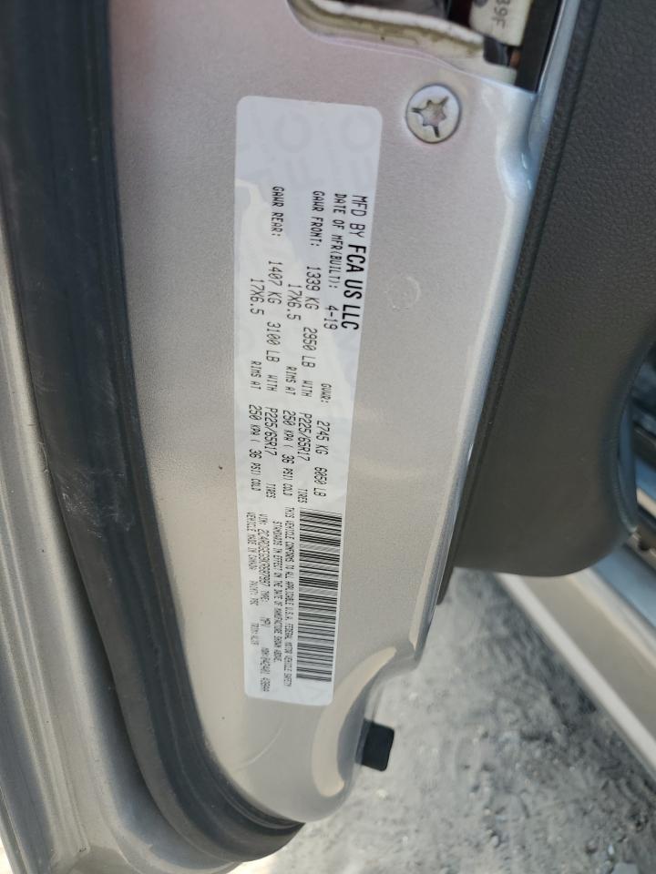 2019 Dodge Grand Caravan Gt VIN: 2C4RDGEG9KR687997 Lot: 71670265