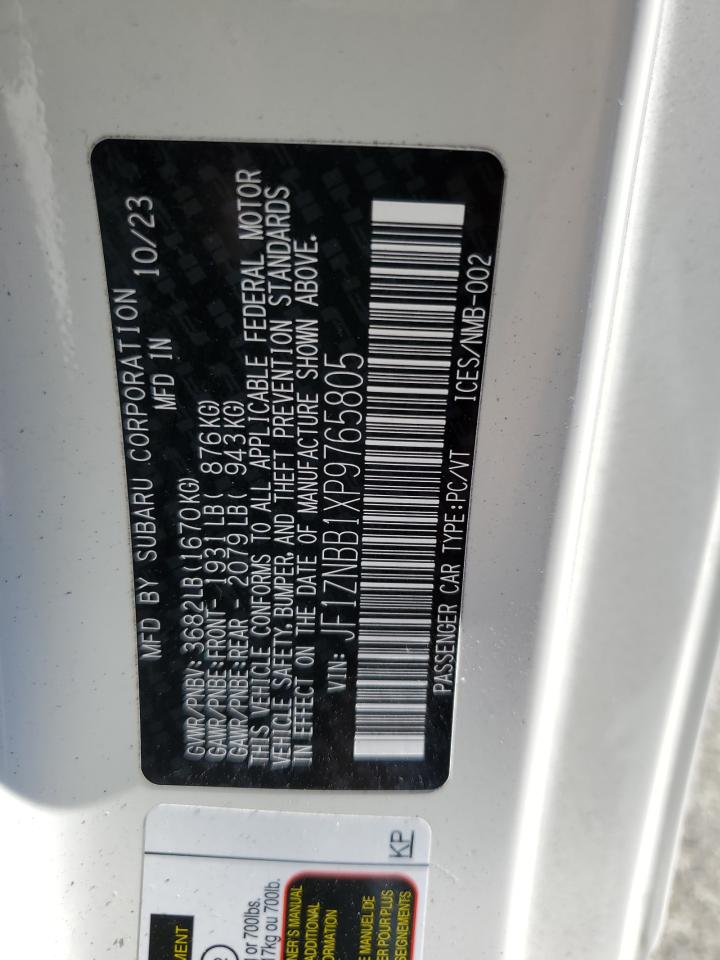 2023 Toyota Gr 86 VIN: JF1ZNBB1XP9765805 Lot: 80976755