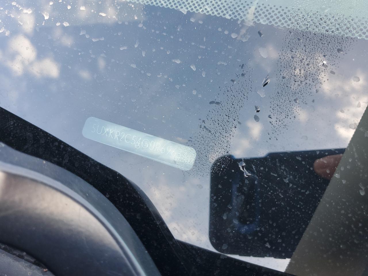 2016 BMW X5 Sdrive35I VIN: 5UXKR2C54G0R69634 Lot: 80704145