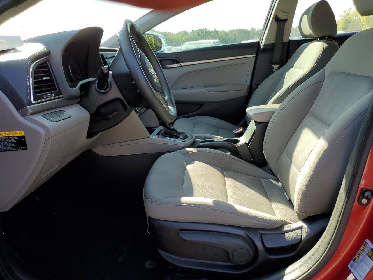 2017 Hyundai Elantra Se VIN: KMHD74LF4HU394333 Lot: 71266835