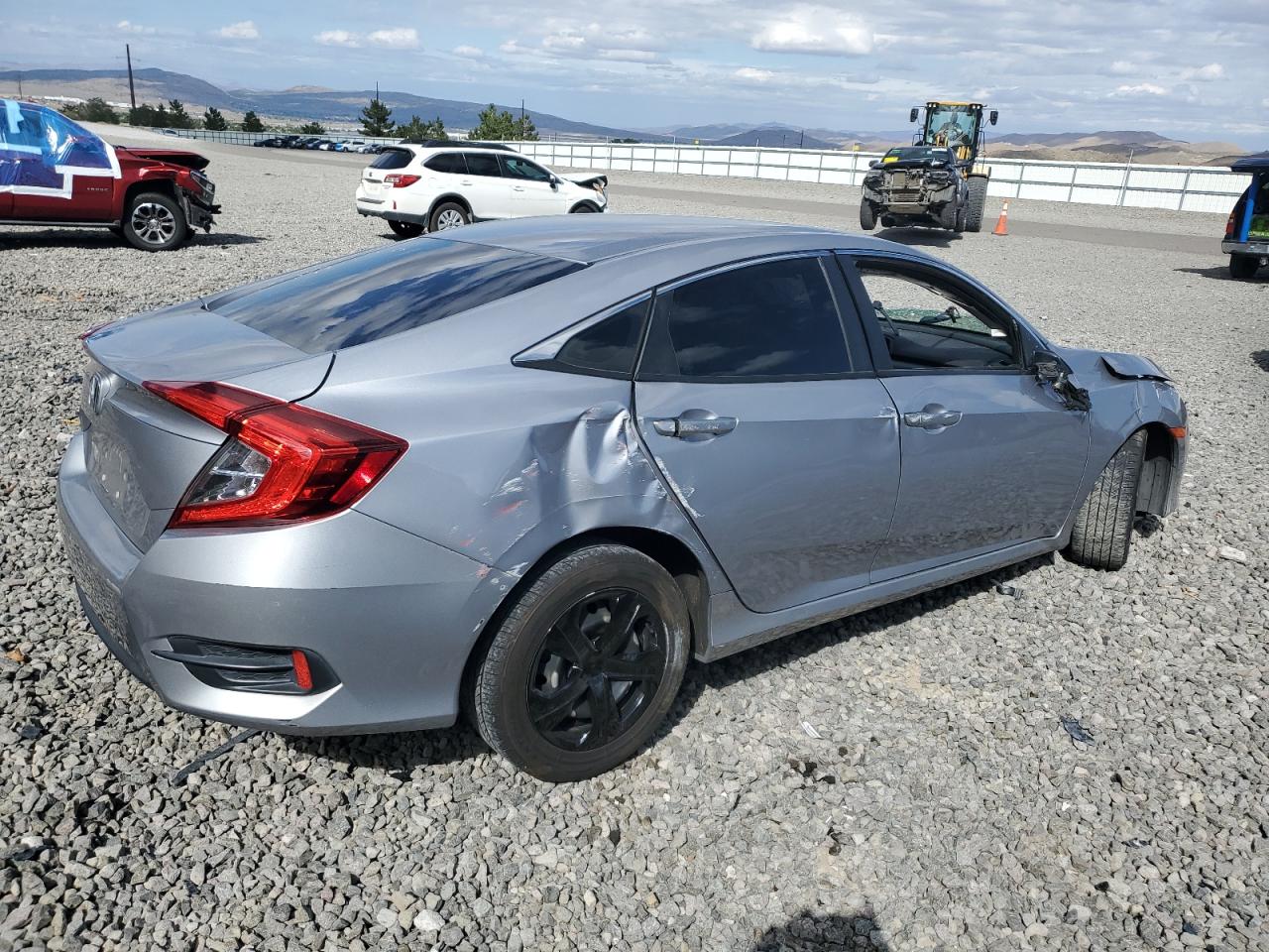 2016 Honda Civic Lx grey null gasoline 2HGFC2F57GH527847 photo #4