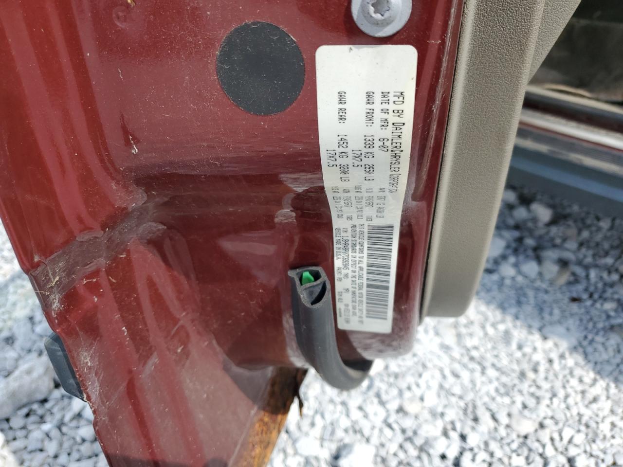 2007 Jeep Grand Cherokee Laredo VIN: 1J8HR48P07C692845 Lot: 80065825