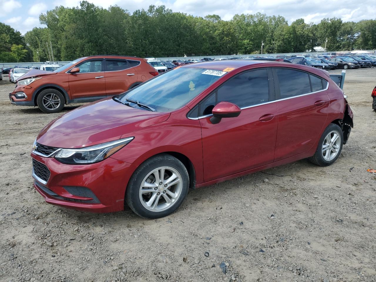 2018 Chevrolet Cruze Lt VIN: 3G1BE6SM2JS655065 Lot: 81787705