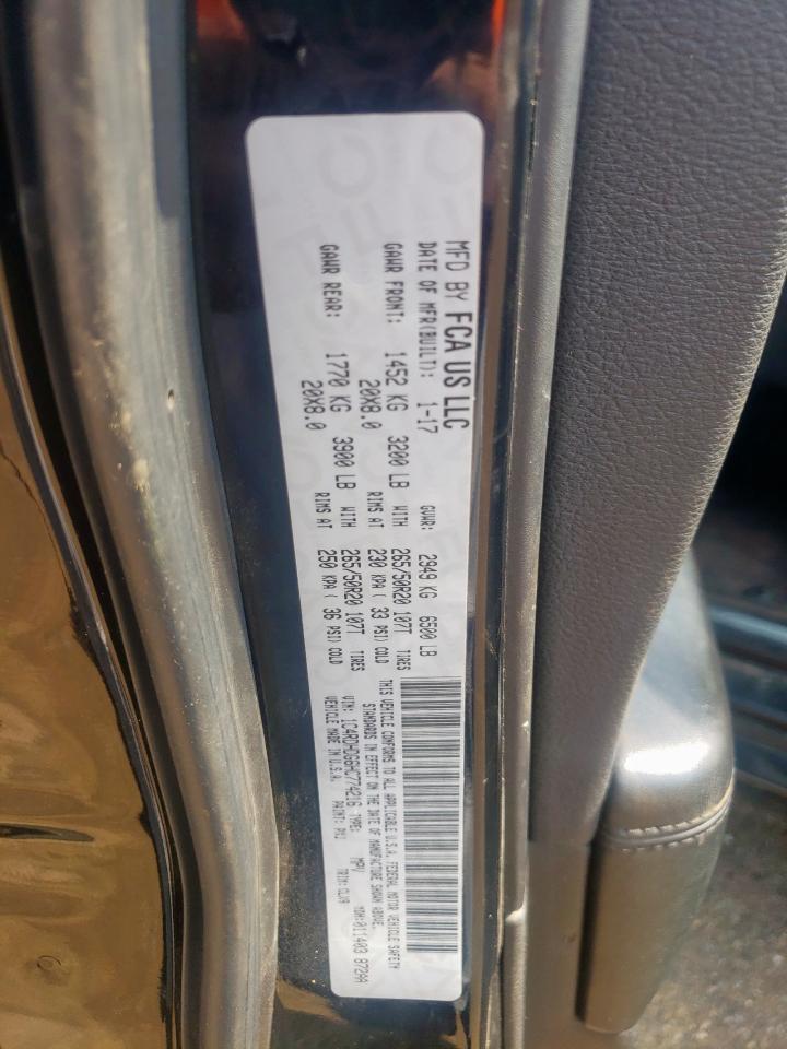 2017 Dodge Durango Gt VIN: 1C4RDHDG6HC774216 Lot: 80699125